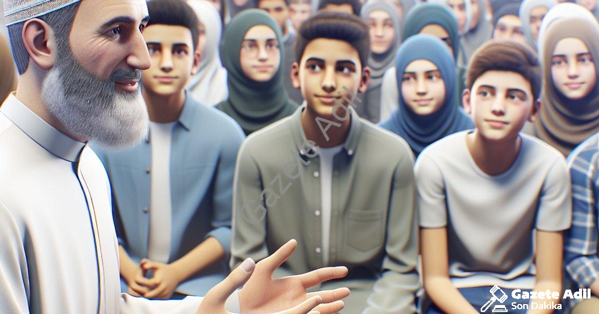 "Kütahya Müftüsü İrfan Açık Gençlik Buluşmaları Programında Öğrencilerle Bir Araya Geldi" başlıklı h