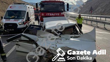 Denizli Honaz Tüneli’nde Feci Kaza: Eşi Hayatını Kaybetti, Kendisi Ağır Yaralı