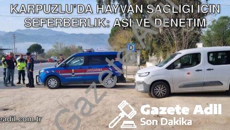 Karpuzlu’da Hayvan Sağlığı İçin Seferberlik: Aşı ve Denetim