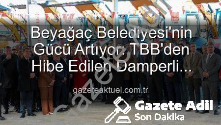 Beyağaç Belediyesi Gücüne Güç Kattı: Yeni Damperli Kamyonet Hizmete Hazır!